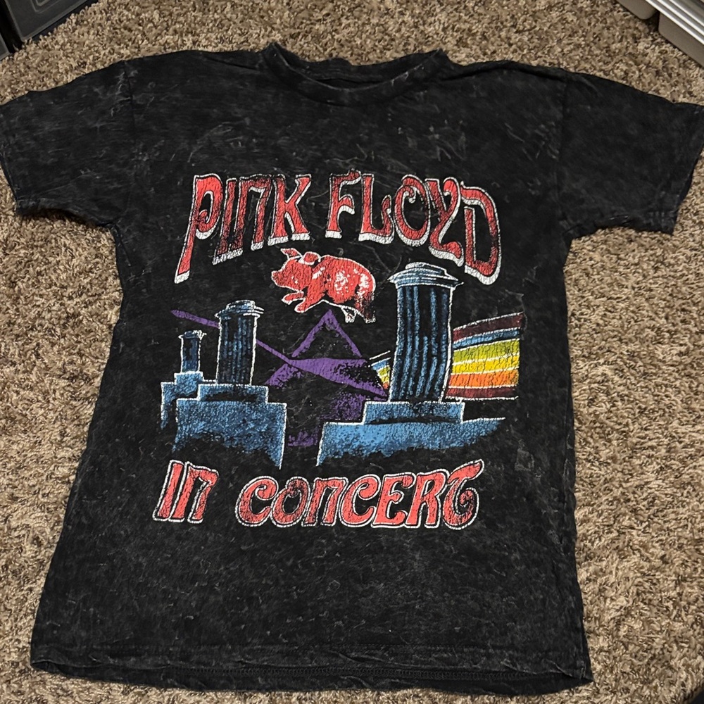 Pink Floyd Black Concert Kids Tee